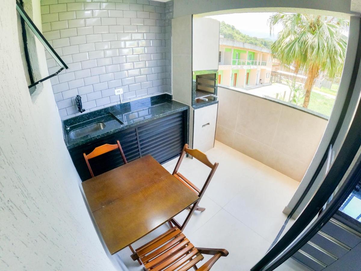 Sacada Gourmet, Piscina E Ar Condicionado Appartement Ubatuba Buitenkant foto