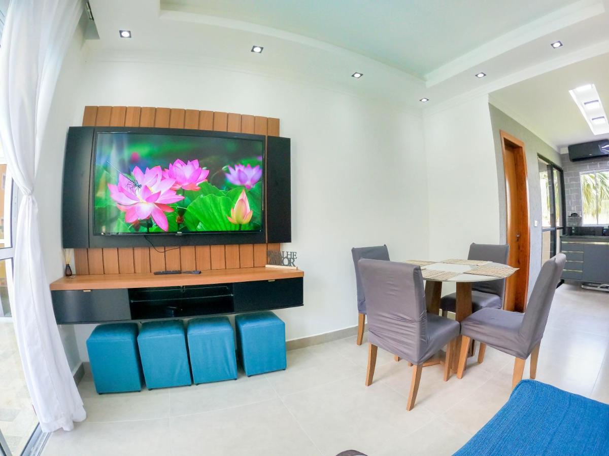 Sacada Gourmet, Piscina E Ar Condicionado Appartement Ubatuba Buitenkant foto