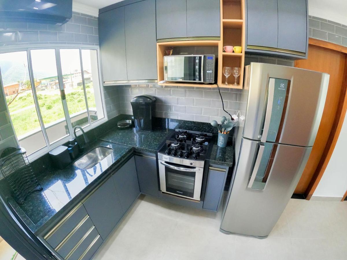 Sacada Gourmet, Piscina E Ar Condicionado Appartement Ubatuba Buitenkant foto