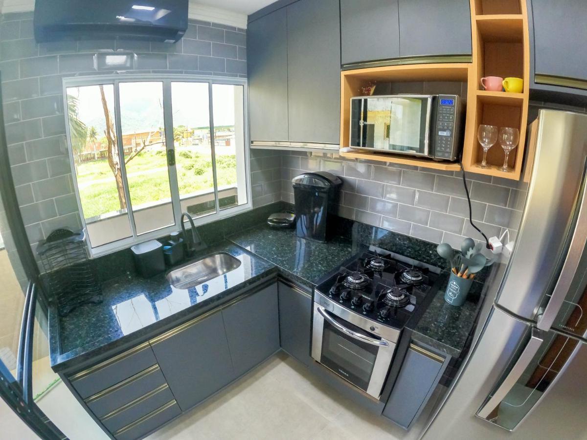 Sacada Gourmet, Piscina E Ar Condicionado Appartement Ubatuba Buitenkant foto